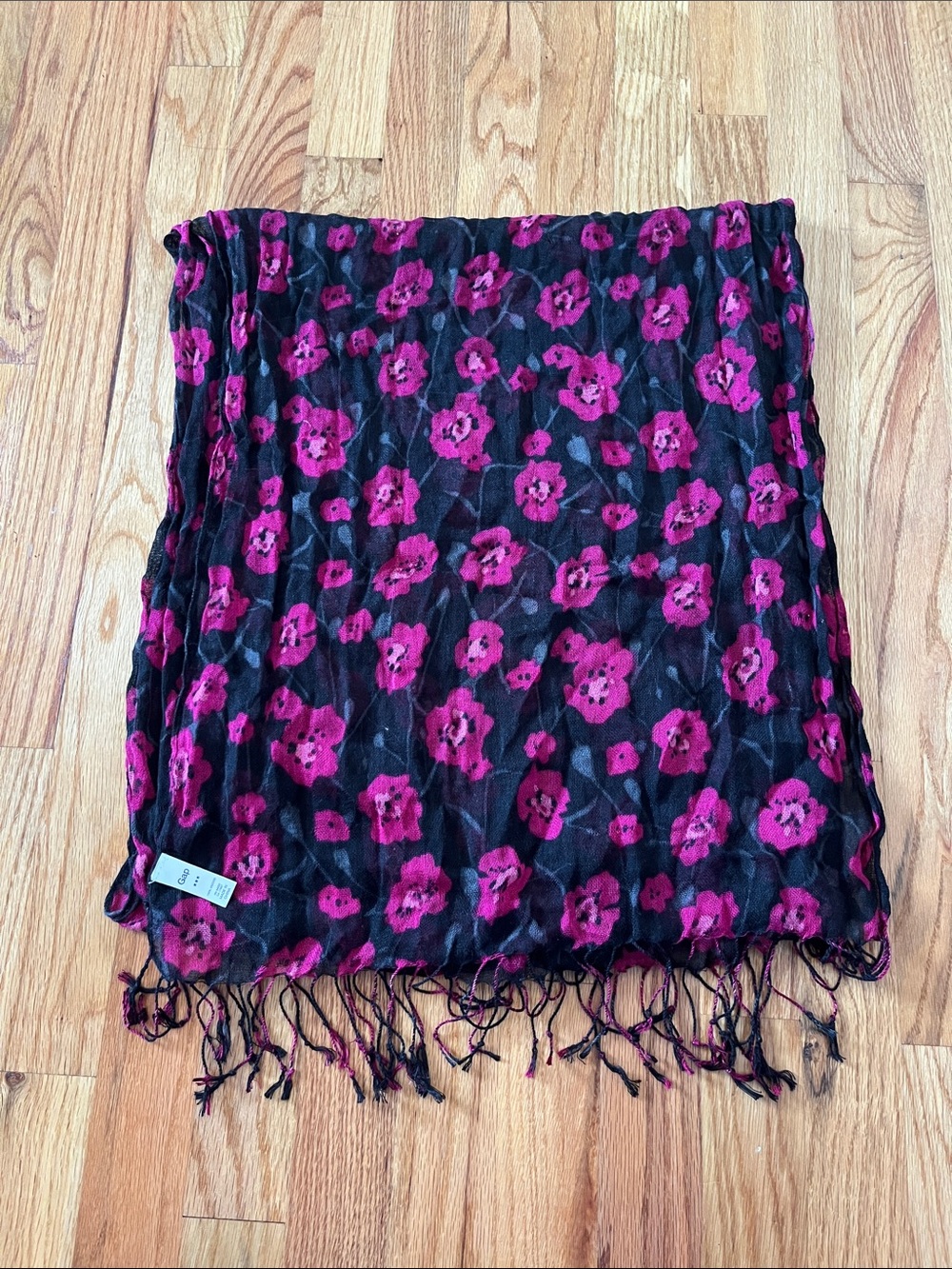 Floral Long Scarf